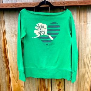 ALaska green sweat shirt